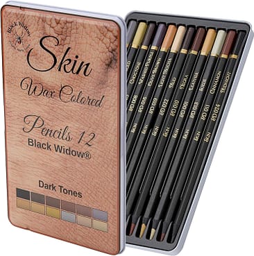 Review: Black Widow Wax Colored Skin Pencil Set