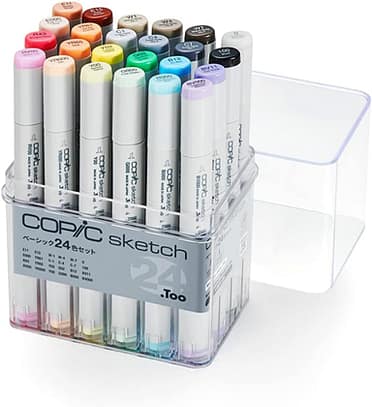 Copic Sketch Basic 72-Color Set